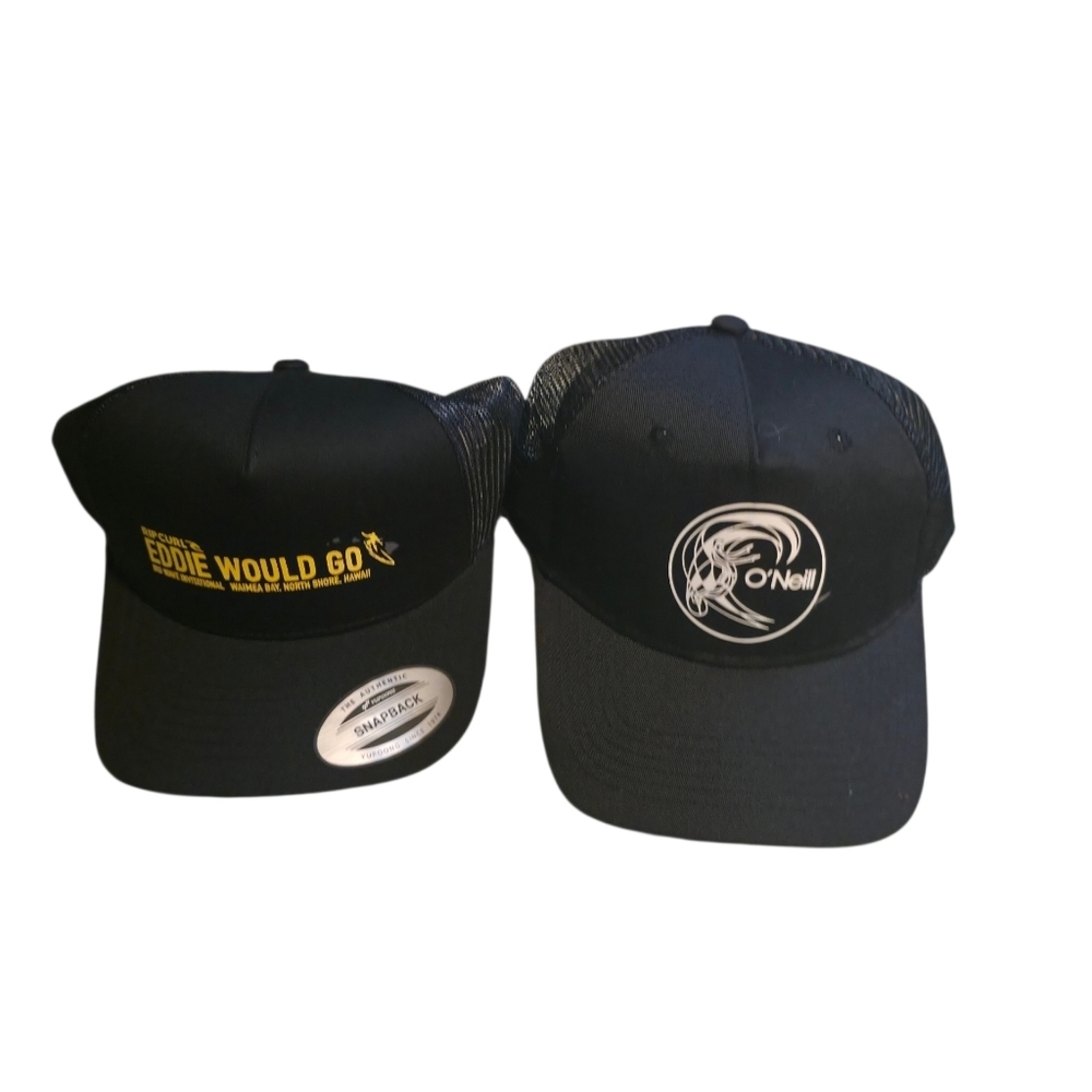 New O'Neill & Rip Curl Hats - Set Of 2